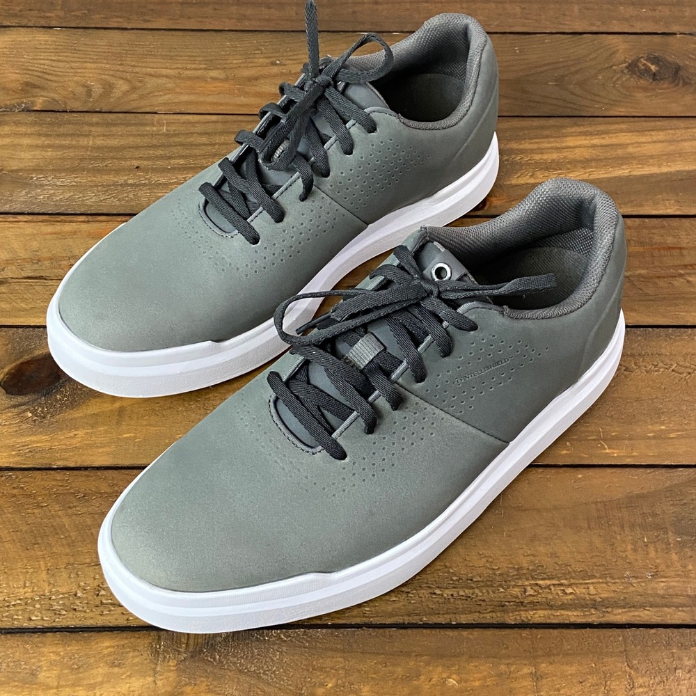 FootJoy Contour Casual Golf Shoes Mens 9.5 W Grey Spikeless 54089